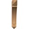 Ekena Millwork Thorton Arts & Crafts Smooth Bracket, Western Red Cedar, 5 1/2"W x 30"D x 34"H BKT06X30X34THR03SWR - alternate 4